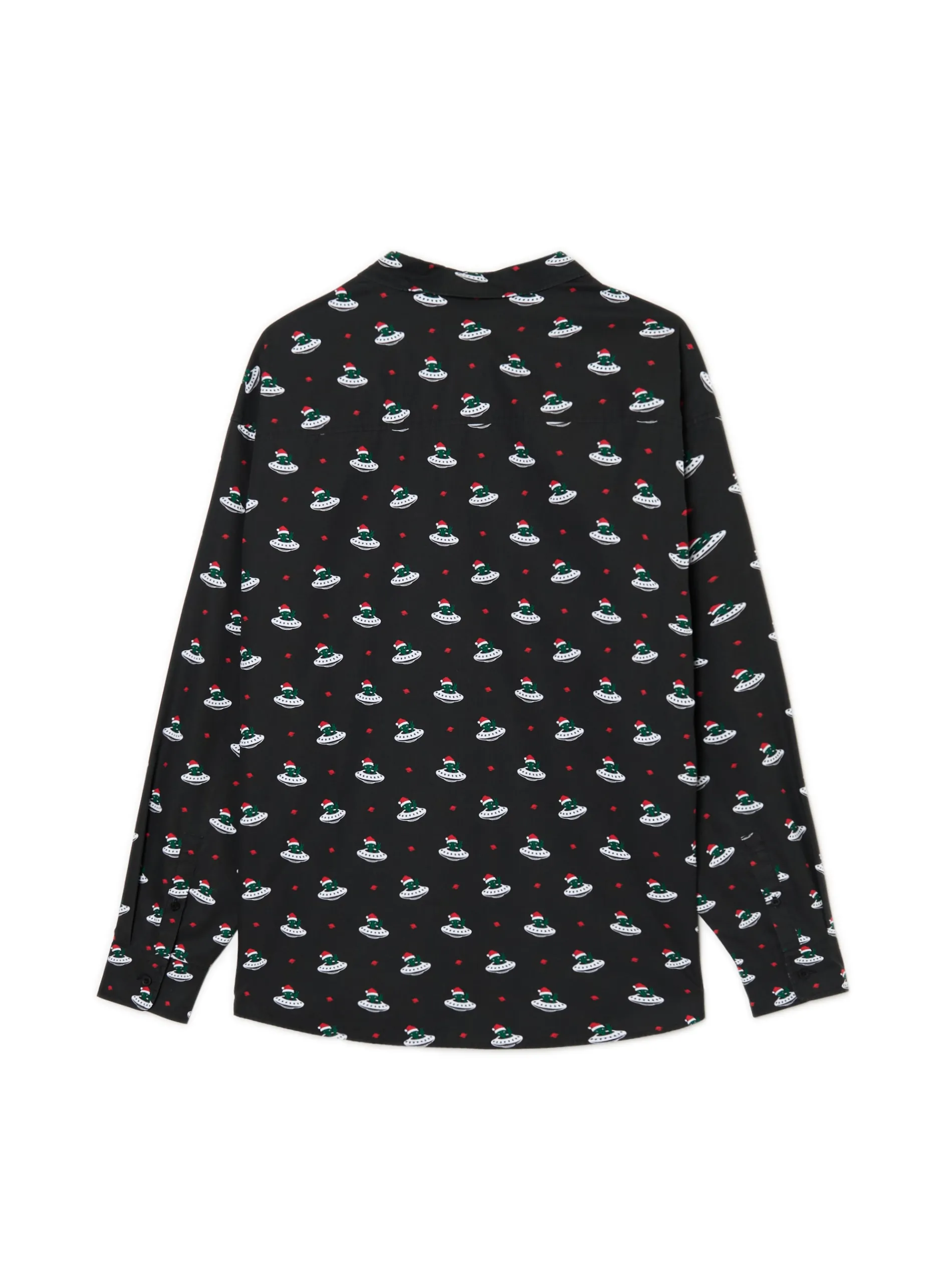 Cropp Ubrania Świąteczne|Koszule*Koszula ze świąteczną inwazją obcych