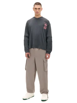 Cropp Koszulki*Koszulka longsleeve z amerykańskim motywem