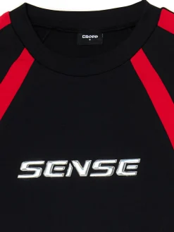 Cropp Koszulki, Topy*Koszulka longsleeve z racingowym nadrukiem