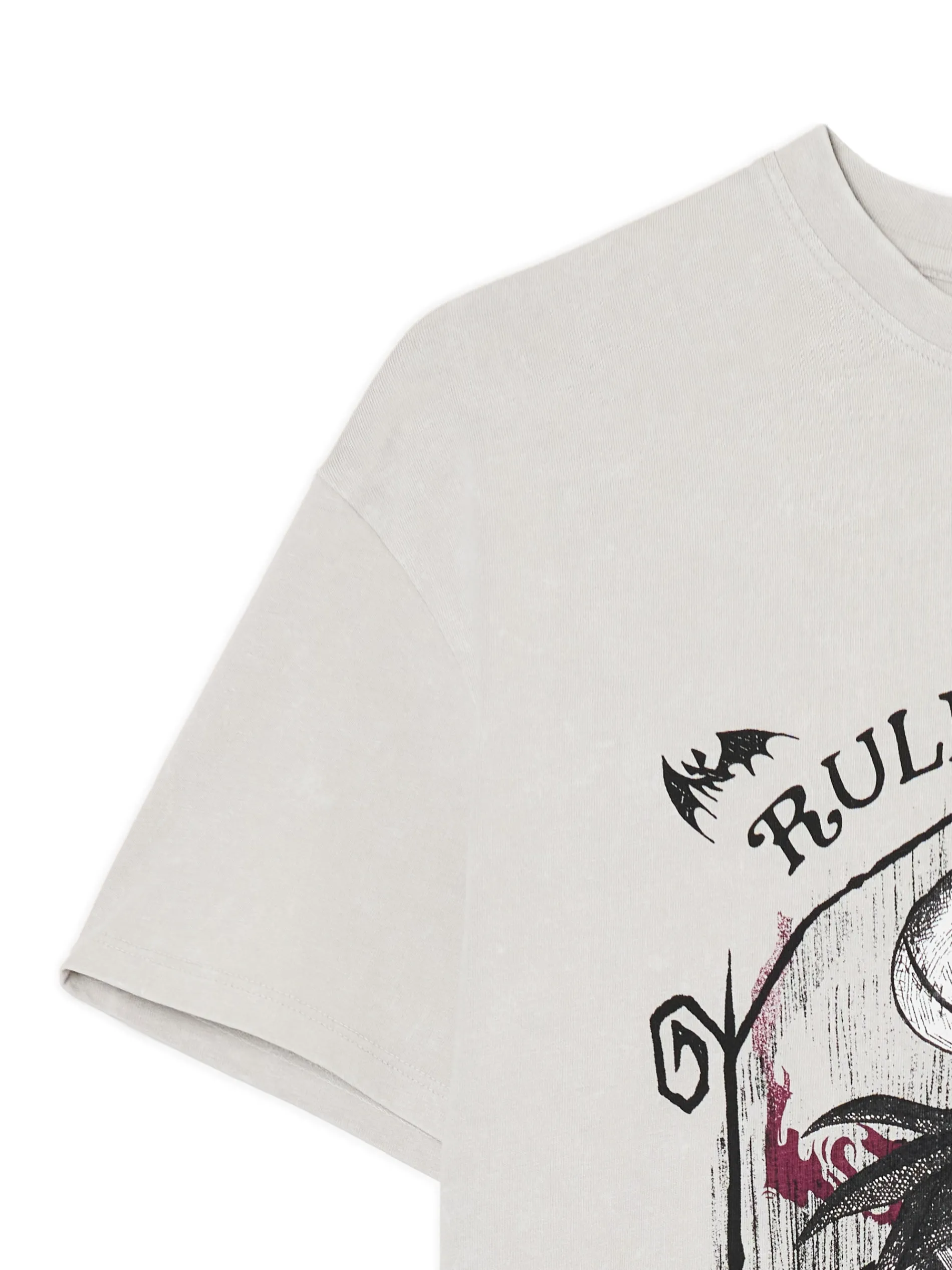 Cropp Koszulki, Topy*Koszulka oversize Miasteczko Halloween