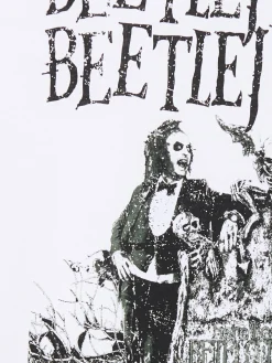 Cropp Koszulki, Topy*Koszulka oversize z Beetlejuice