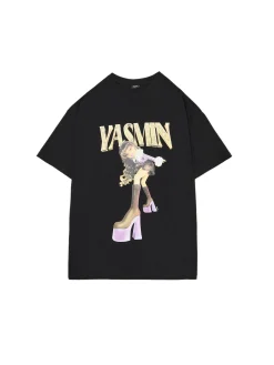 Cropp Koszulki, Topy*Koszulka oversize z nadrukiem Bratz