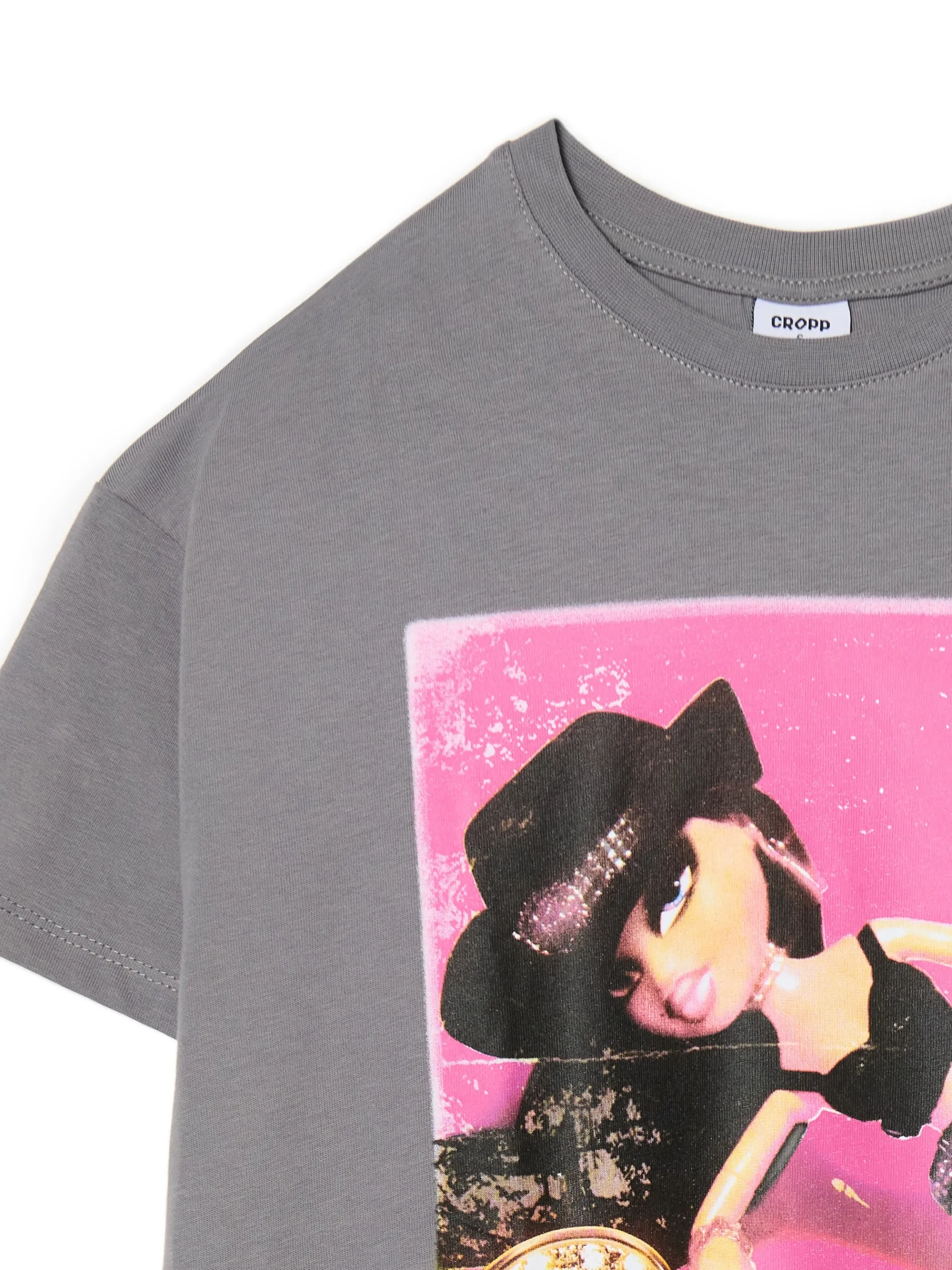 Cropp Koszulki, Topy*Koszulka oversize z nadrukiem Bratz