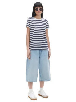 Cropp Koszulki, Topy*Koszulka w biało-czarne paski