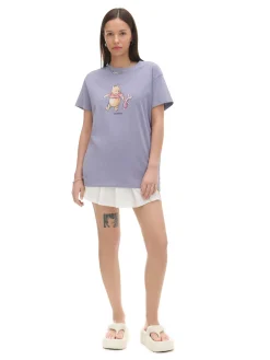 Cropp Koszulki, Topy*Koszulka z Kubusiem Puchatkiem i Prosiaczkiem