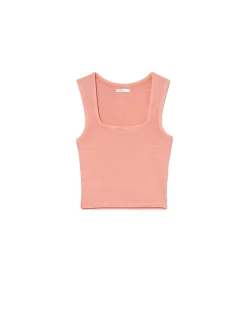 Cropp Koszulki, Topy*Koszulka z kwadratowym dekoltem