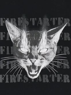 Cropp Koszulki, Topy*Koszulka z nadrukiem kota