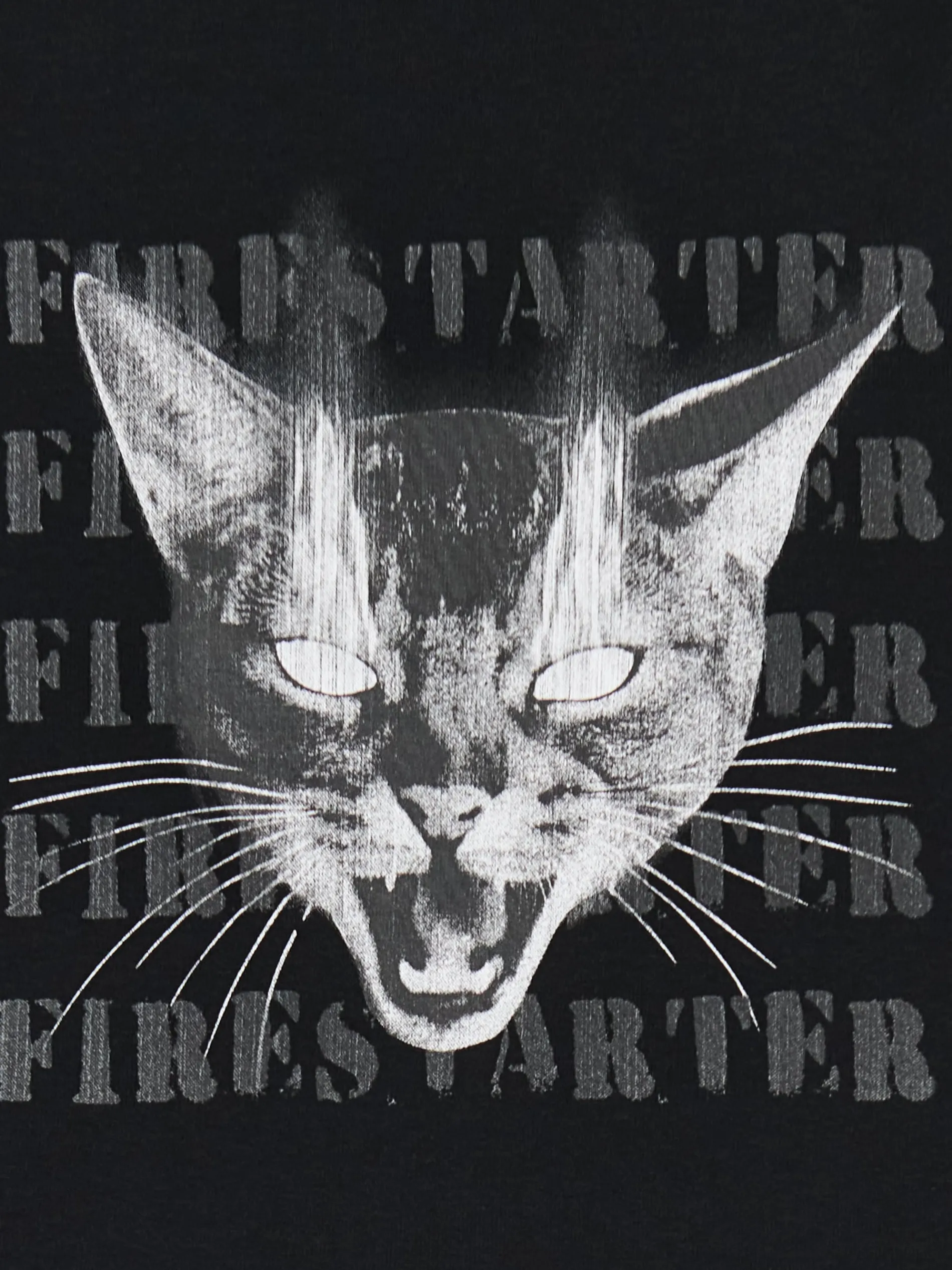 Cropp Koszulki, Topy*Koszulka z nadrukiem kota