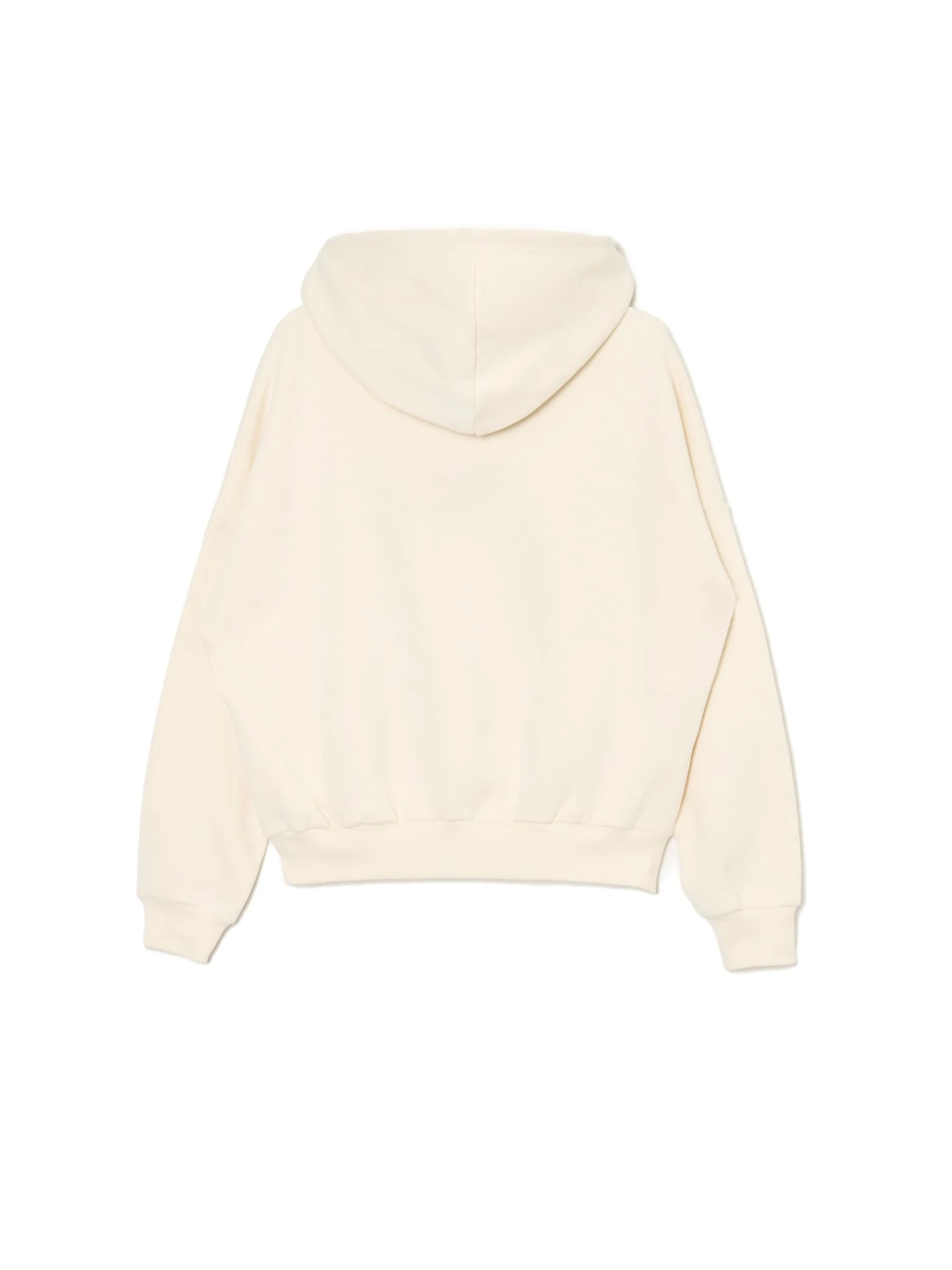 Cropp Bluzy*Kremowa bluza z kapturem i nadrukiem