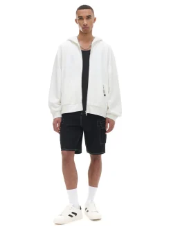 Cropp Bluzy*Kremowa bluza z motywem smoka