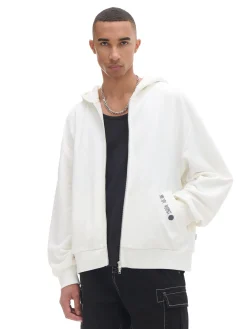 Cropp Bluzy*Kremowa bluza z motywem smoka