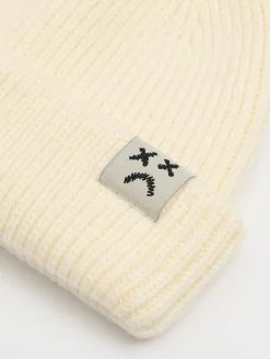 Cropp Czapki*Kremowa czapka dockerka