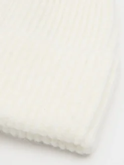 Cropp Czapki*Kremowa czapka z domieszką wełny