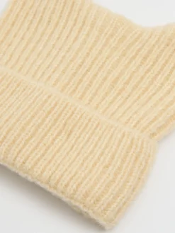 Cropp Czapki*Kremowa czapka z kocimi uszkami