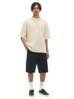 Cropp Koszulki*Kremowa koszulka basic