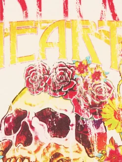 Cropp Unisex|Unisex*Kremowa koszulka z kolorowym nadrukiem UNISEX