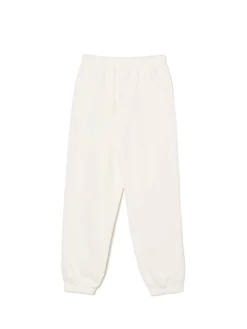 Cropp Spodnie|Sety*Kremowe dresowe joggery z naszywką