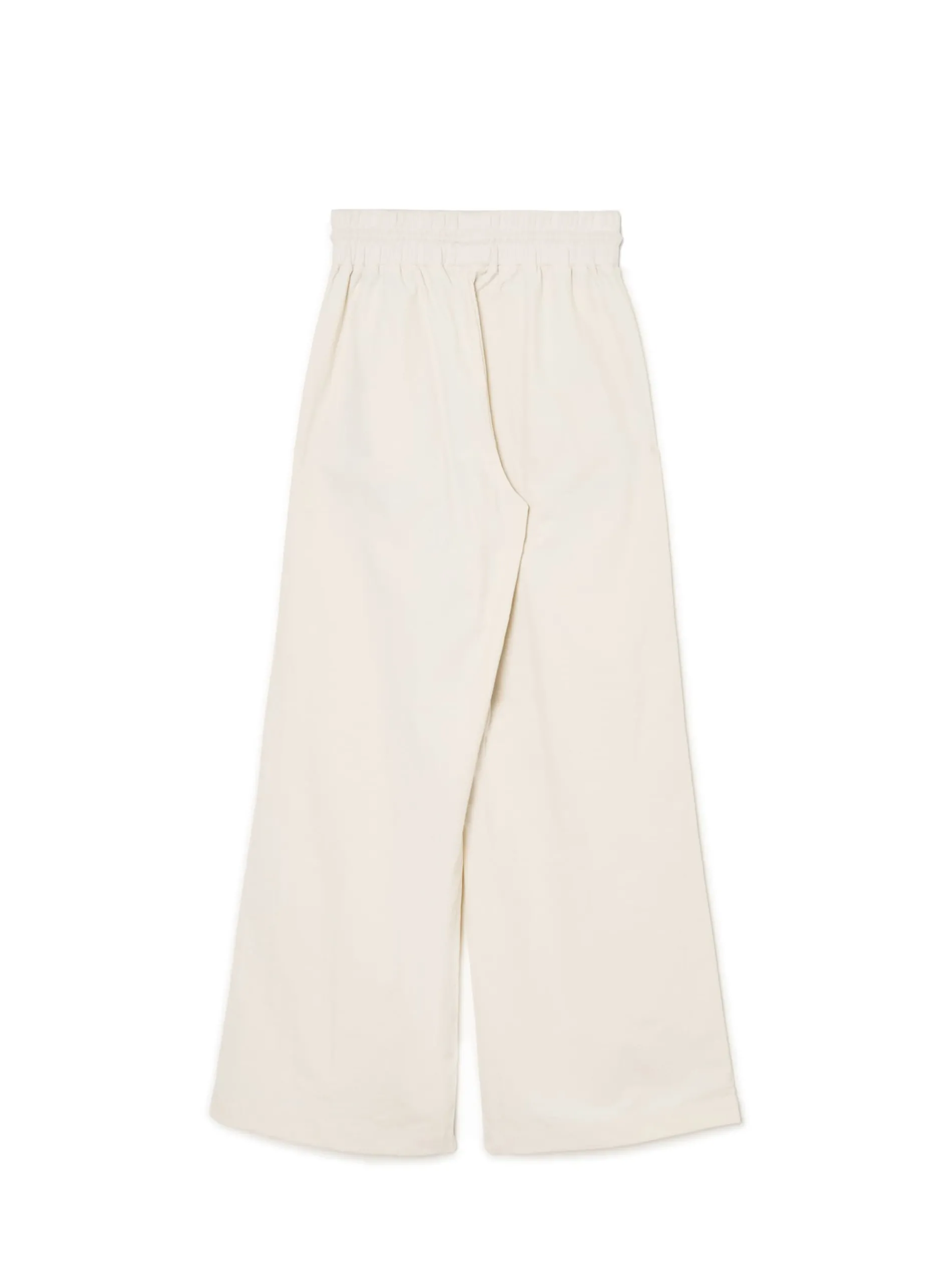 Cropp Spodnie|Sety*Kremowe spodnie baggy z wysokim stanem