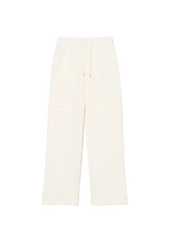 Cropp Spodnie*Kremowe spodnie dresowe