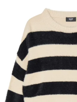 Cropp Swetry*sweter w czarne paski