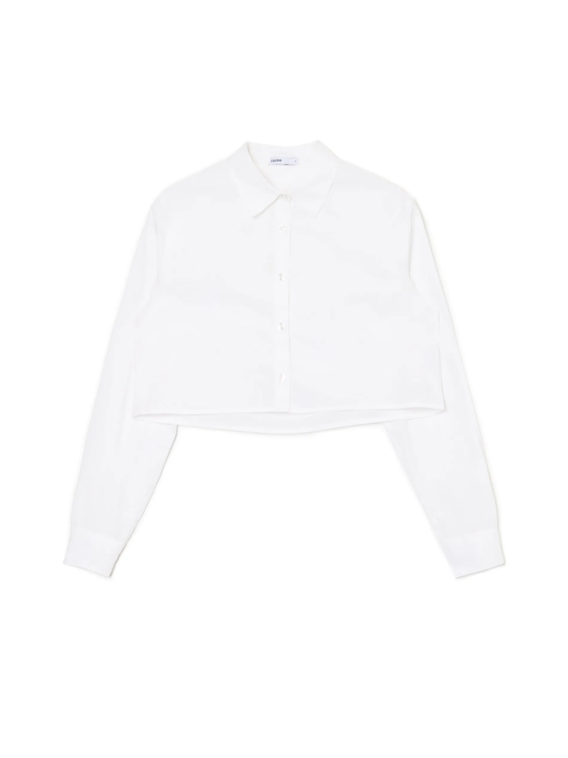 Cropp Koszule, Bluzki*Krótka biała koszula