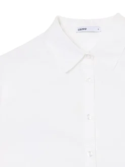 Cropp Koszule, Bluzki*Krótka biała koszula