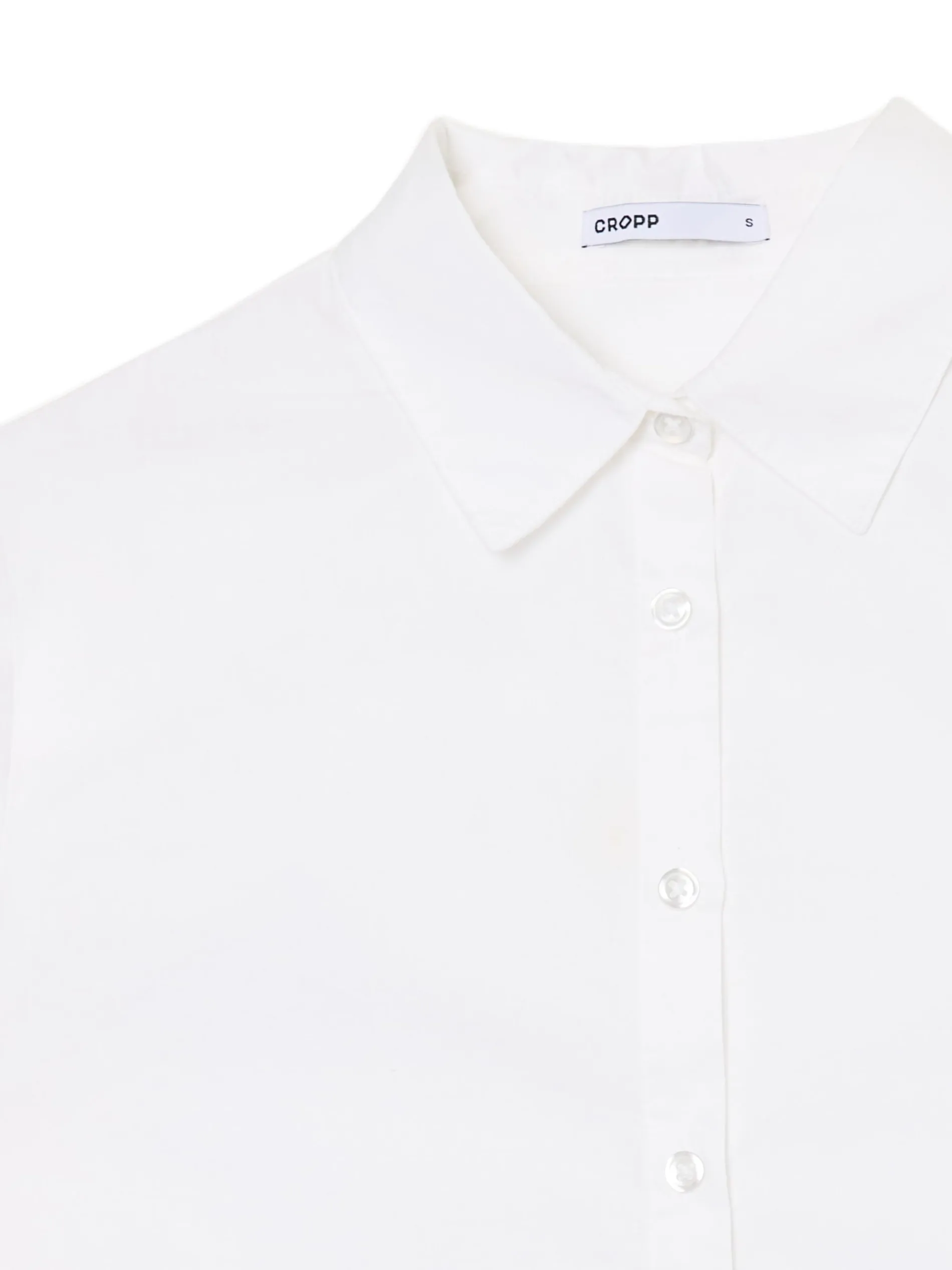 Cropp Koszule, Bluzki*Krótka biała koszula