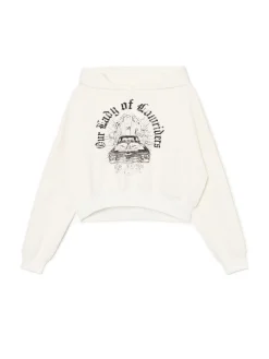 Cropp Bluzy*Krótka bluza ze spranym nadrukiem