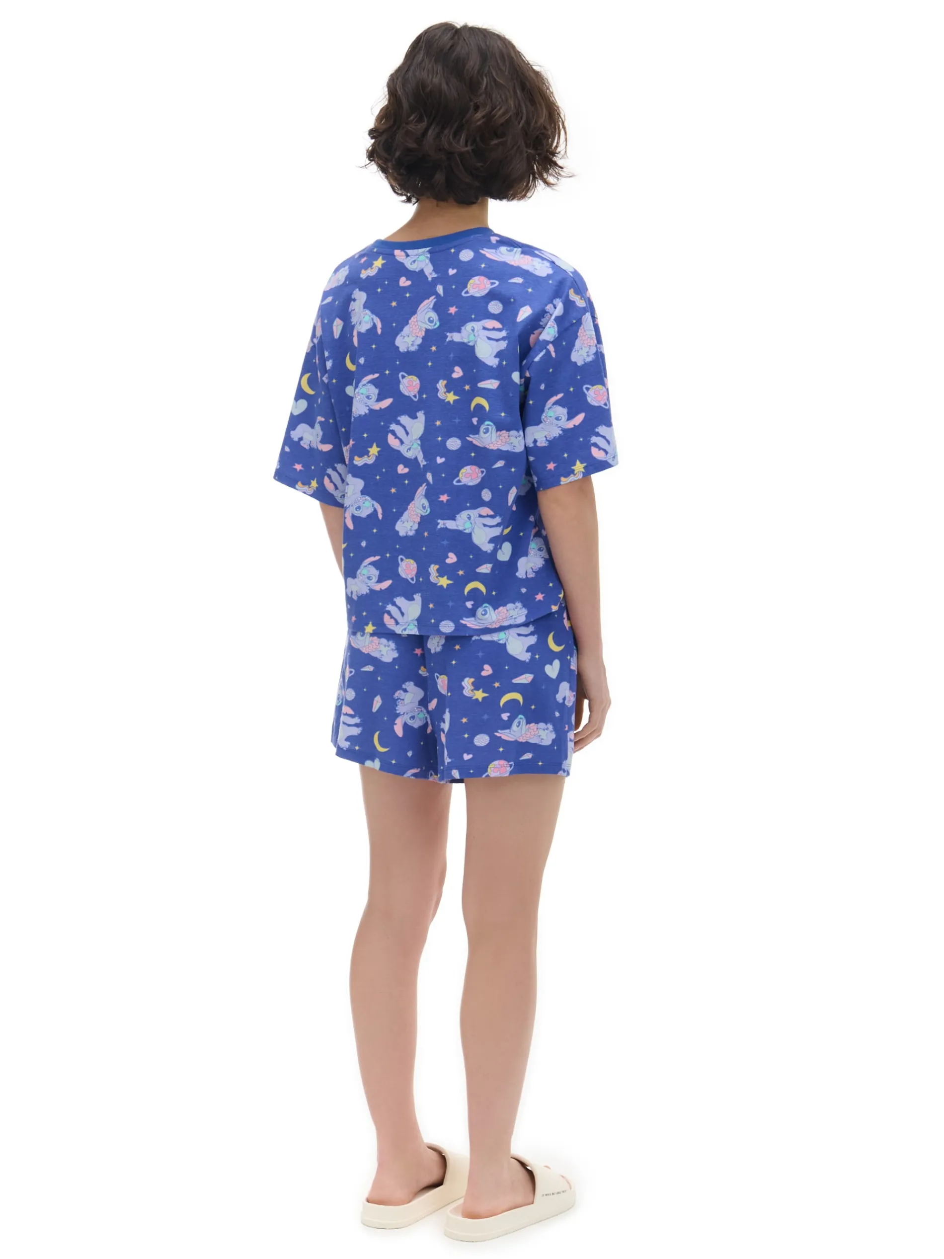 Cropp Piżamy*Krótka dwuczęściowa piżama ze Stitchem