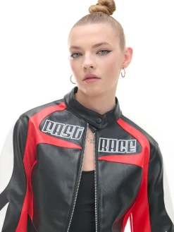 Cropp Kurtki, Płaszcze*Krótka kurtka w stylu racing