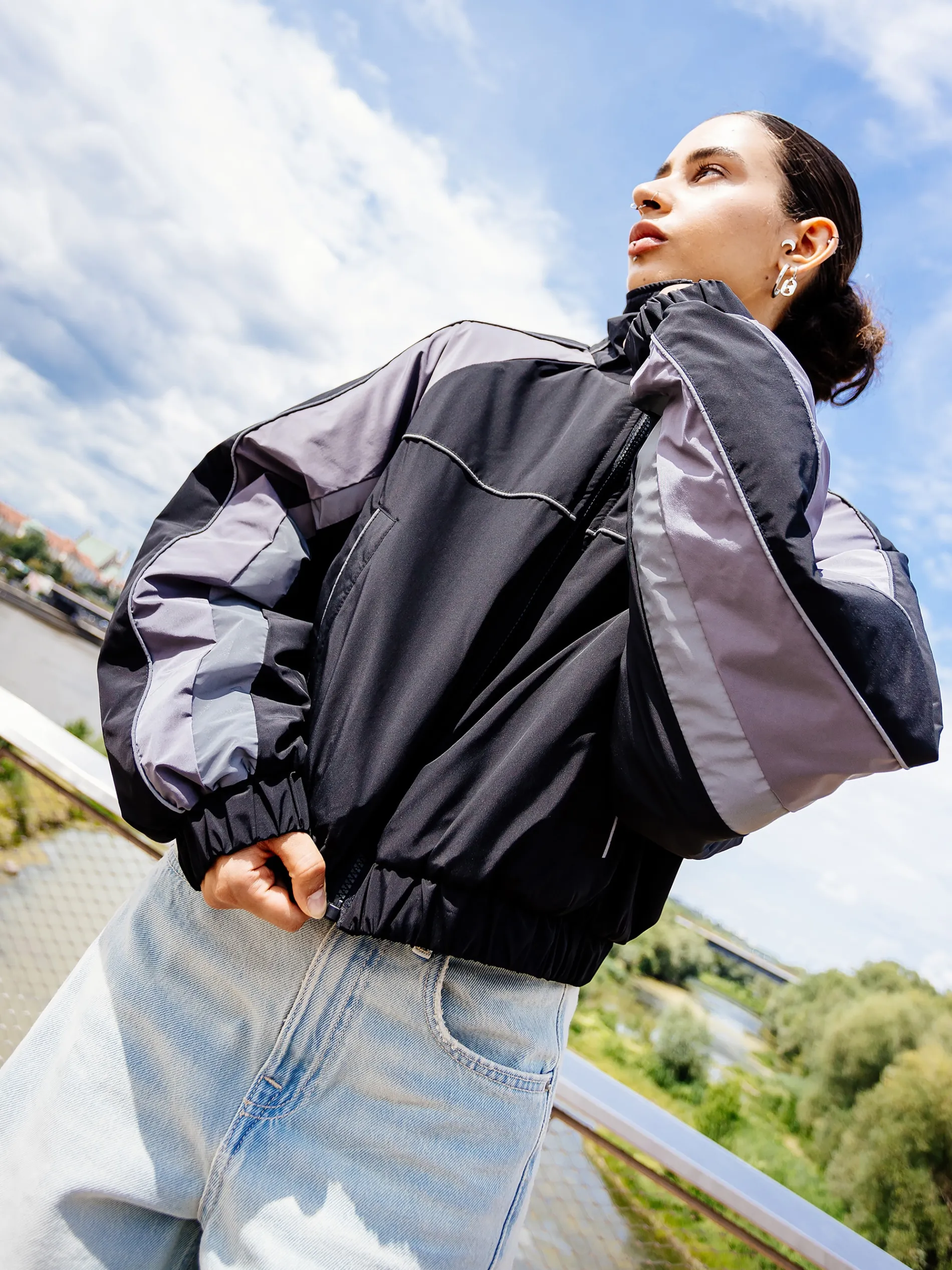 Cropp Sety*Krótka sportowa kurtka bomber