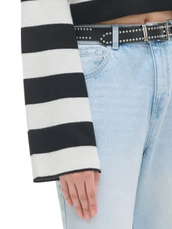 Cropp Swetry*Krótki sweter w paski