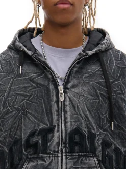 Cropp Kurtki, Płaszcze|Denim*Kurtka bomber typu hoodie