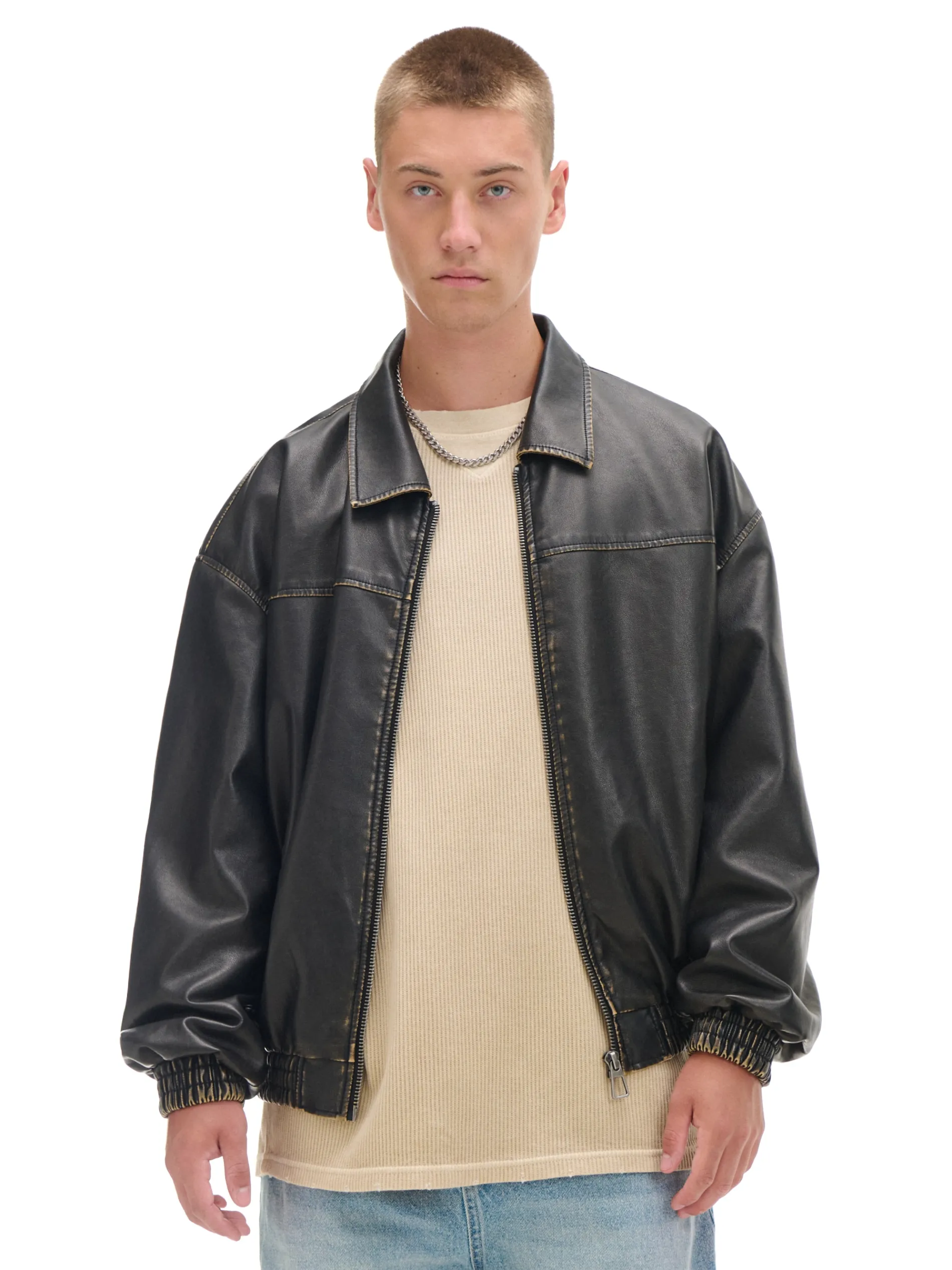 Cropp Kurtki, Płaszcze*Kurtka bomber w stylu vintage