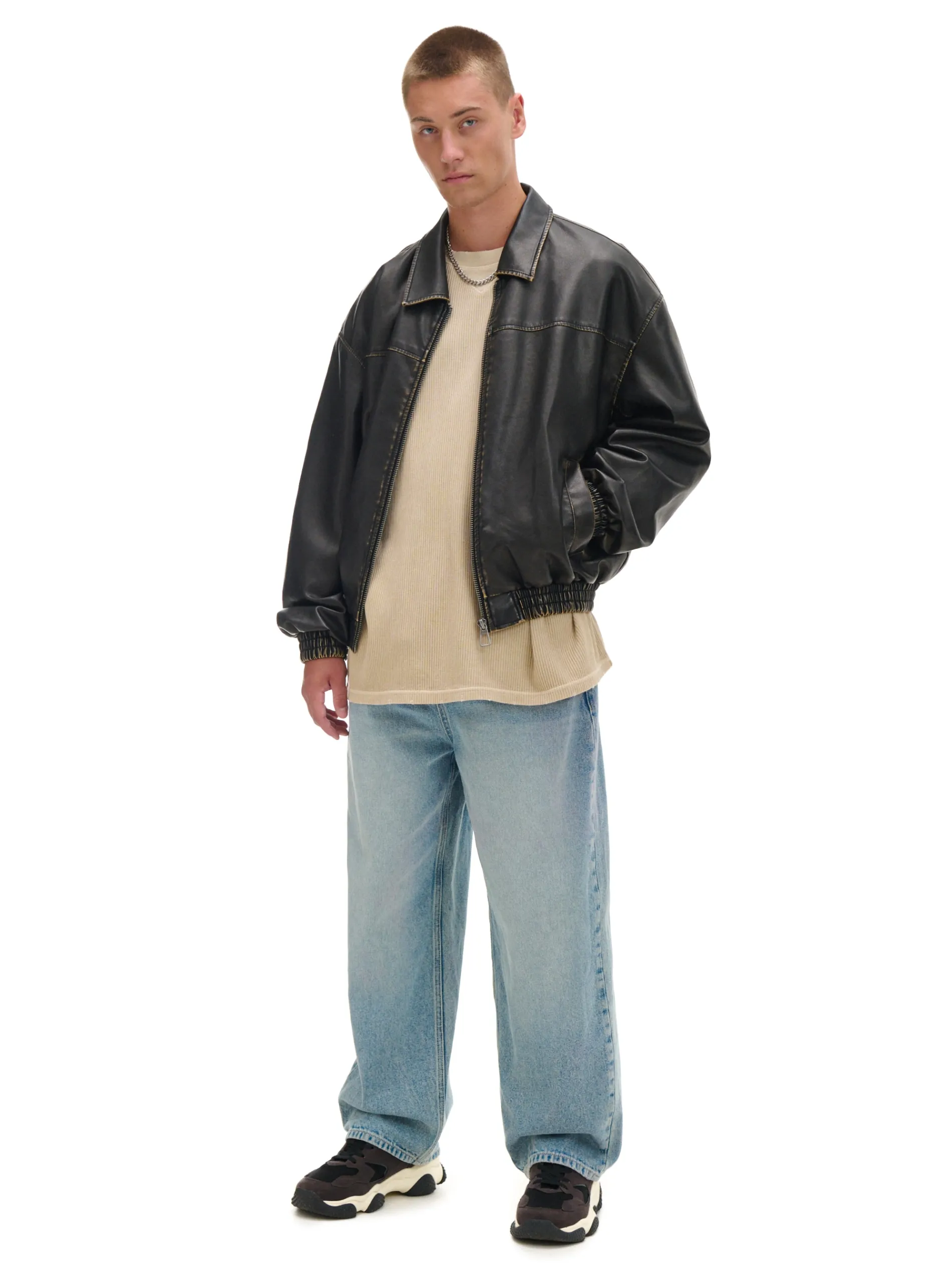 Cropp Kurtki, Płaszcze*Kurtka bomber w stylu vintage