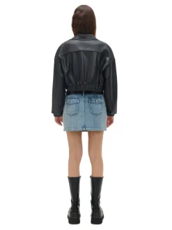 Cropp Kurtki, Płaszcze*Kurtka bomber z imitacji skóry