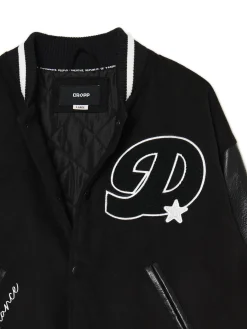 Cropp Kurtki, Płaszcze*Kurtka bomberka ze skórzanymi rękawami