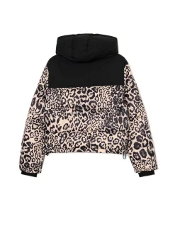 Cropp Kurtki, Płaszcze*Kurtka puffer w panterkę