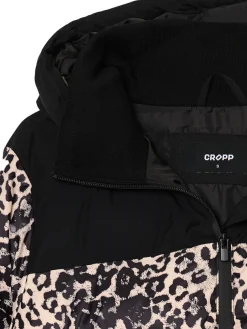 Cropp Kurtki, Płaszcze*Kurtka puffer w panterkę