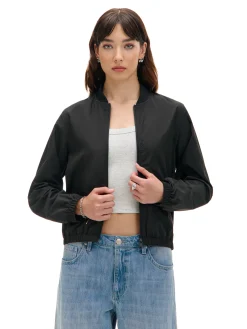 Cropp Kurtki, Płaszcze*Lekka czarna bomberka