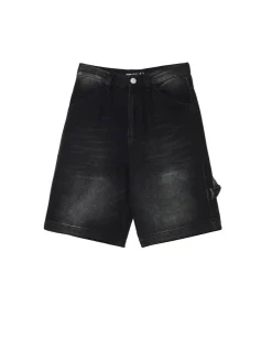 Cropp Jeansy*Luźne denimowe bermudy