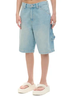 Cropp Jeansy*Luźne jeansowe spodenki bermudy