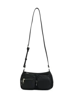 Cropp Torby, Plecaki*Mała czarna torebka crossbody