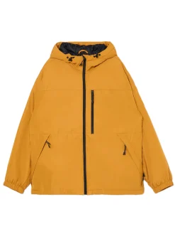 Cropp Kurtki, Płaszcze*Miodowa kurtka basic z kapturem