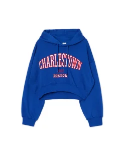 Cropp Bluzy|Sety*Niebieska bluza crop