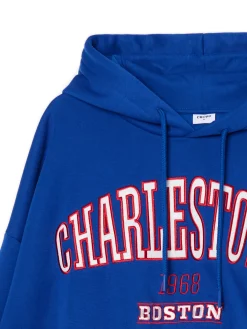 Cropp Bluzy|Sety*Niebieska bluza crop