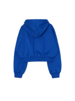 Cropp Bluzy|Sety*Niebieska bluza crop