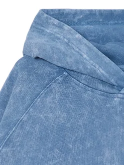 Cropp Bluzy|Unisex*Niebieska bluza oversize z kapturem UNISEX