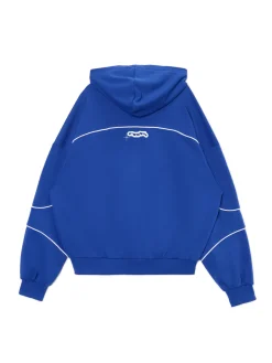 Cropp Bluzy*Niebieska bluza z kapturem Baltic Games