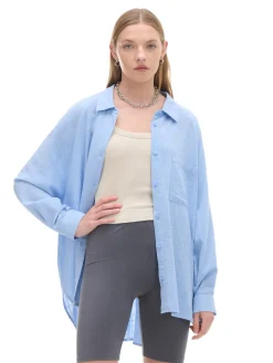 Cropp Koszule, Bluzki*Niebieska klasyczna koszula